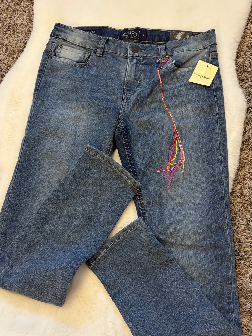 Lucky Brand girl jeans size 14